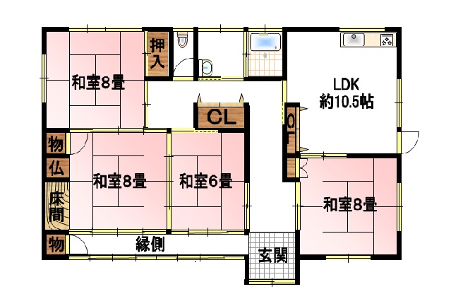 井原市芳井町種 中古住宅