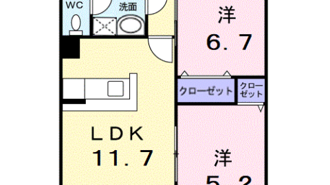 七日市町 ボナール203号室