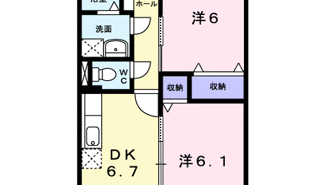 井原市高屋町　ニューコーポ高屋Ａ201号室