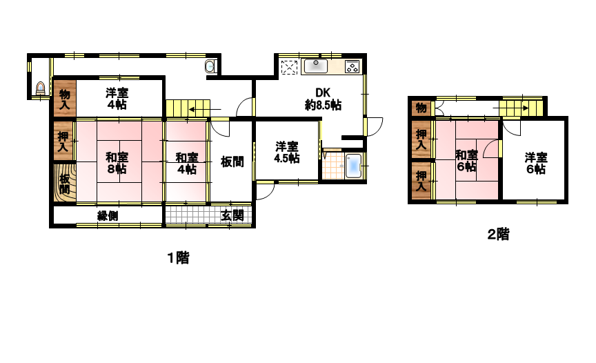 井原市下出部町 中古住宅