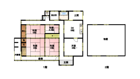 井原市芳井町吉井 中古住宅 250万円