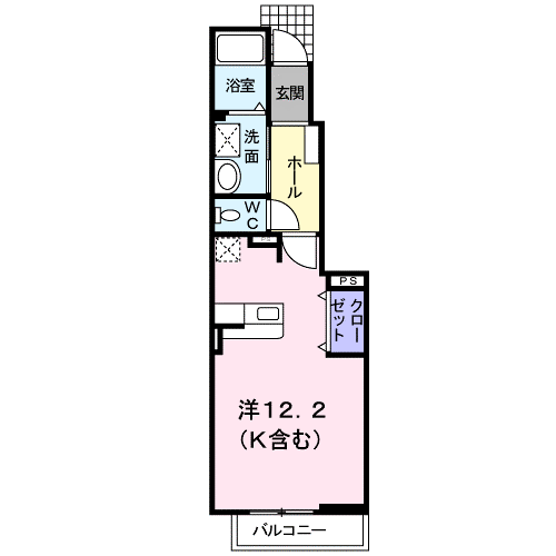 井原市上出部町　ウインティ102号室
