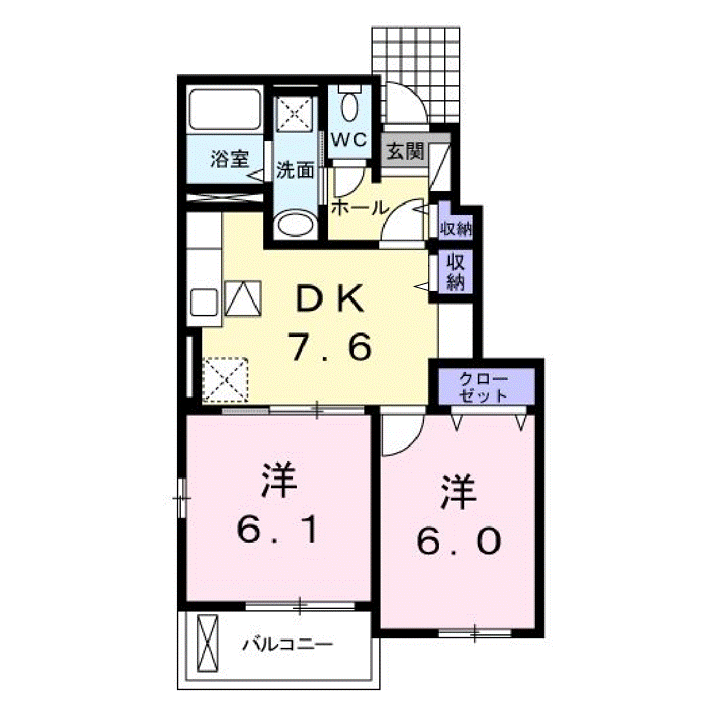 井原市七日市町 シュクルＡ103号室