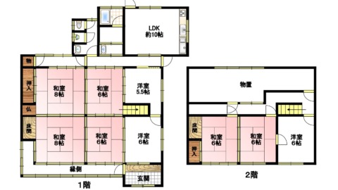 笠岡市大島中 中古住宅 300万円