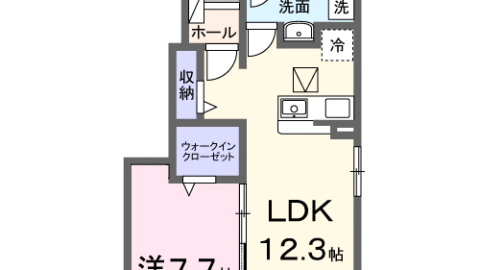 井原市西江原町 ベルシオン西江原Ⅱ101号室