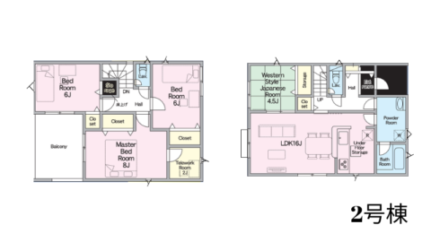 七日市町 新築分譲住宅 ２号棟