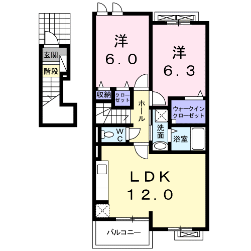 井原市笹賀町グラースＢ202号室