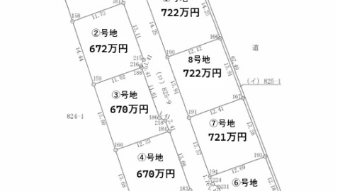 井原市七日市町 分譲地10区画