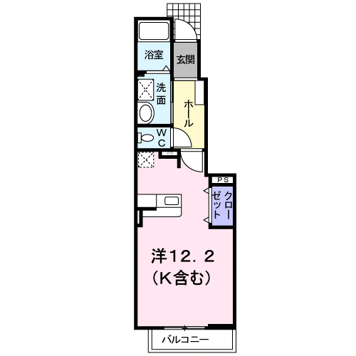 井原市西江原町フォーゲルＡ102号室
